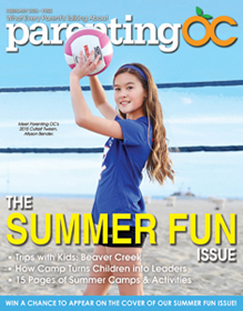 Parenting OC Summer Fun Cover Sample