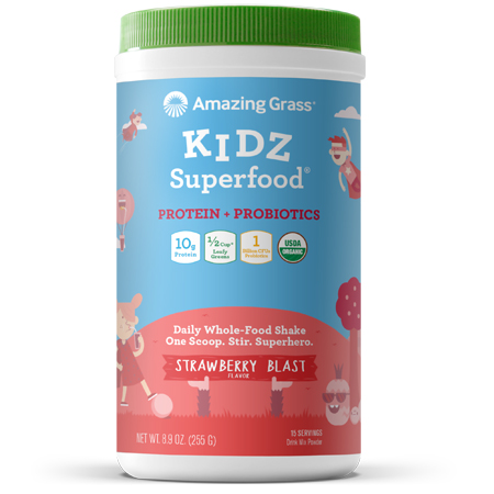 Amazing Grass Kidz Probiotic Protein Powder