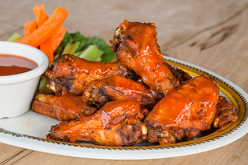 Jumbo Chicken Wings from Bad to the Bone BBQ