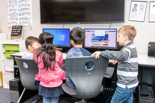 Tustin Connect students