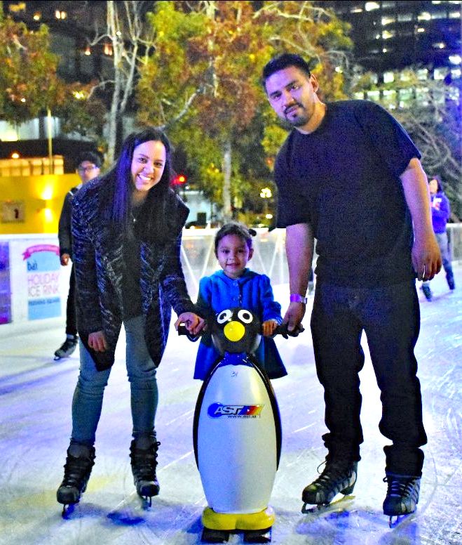 Holiday Ice Rink Pershing Square