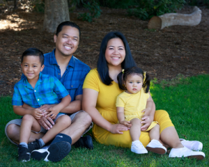 Floridel Martinez and family