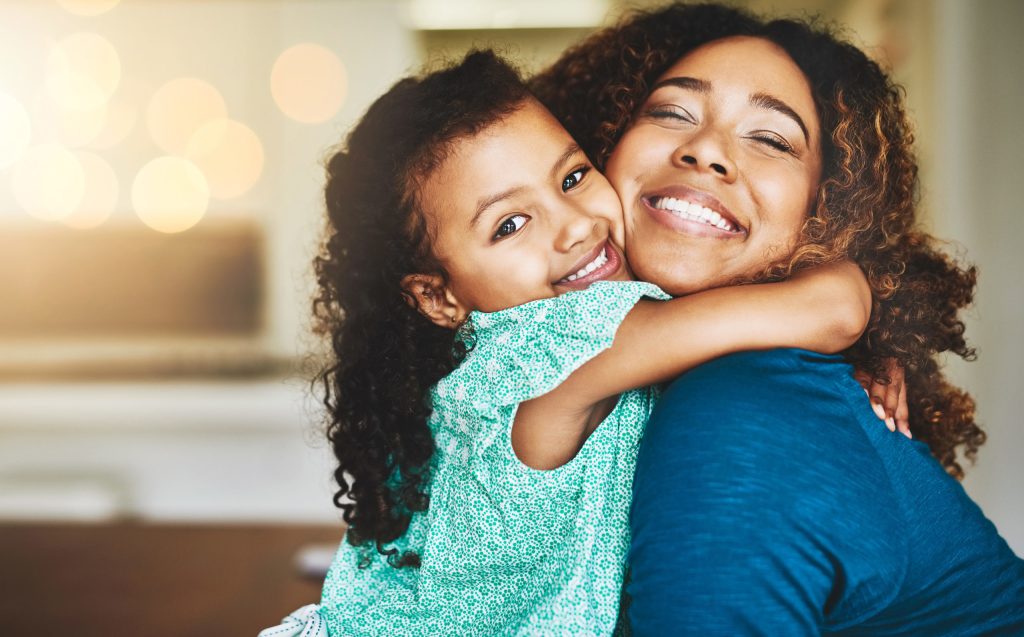 Shot of a young mother and her daughter spending quality time together at home