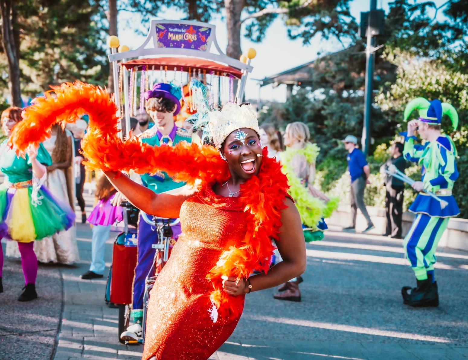 Mardi Gras at SeaWorld